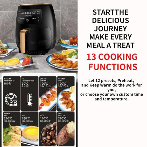 General Airfryer 6L XXL écran tactile