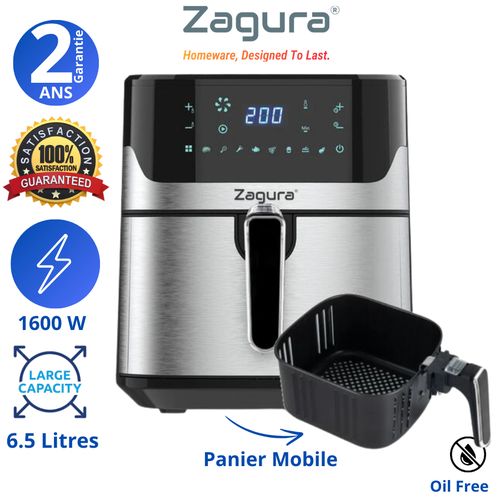 Zagura friteuse sans huile digitale 6,5L